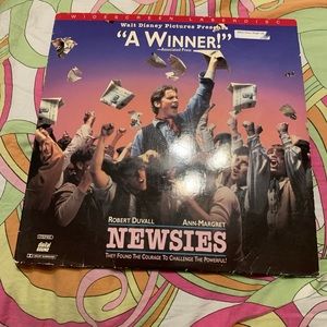 Vintage Newsies laserdisc